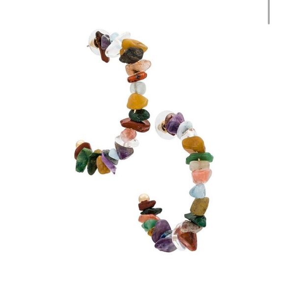 8 OTHER REASONS Elements Hoops In Multi - Picture 1 of 2